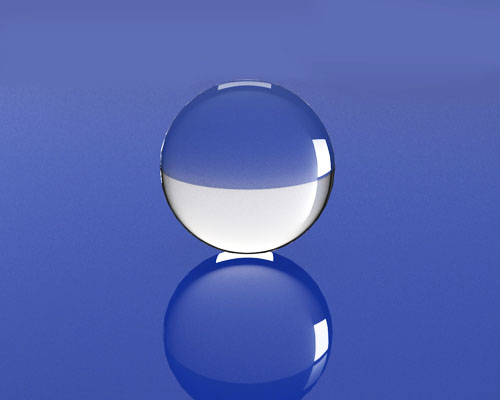 蓝宝石球透镜和半球透镜（定制和库存）